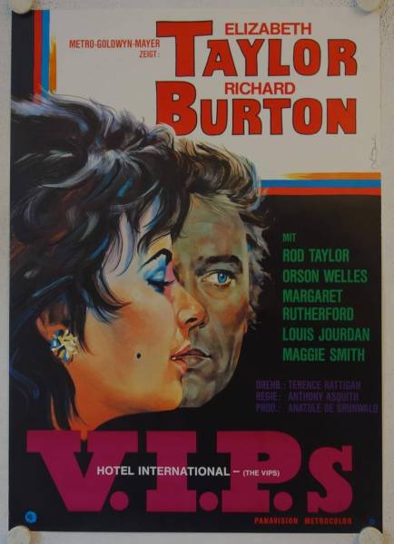 The V.I.P.s re-release german movie poster